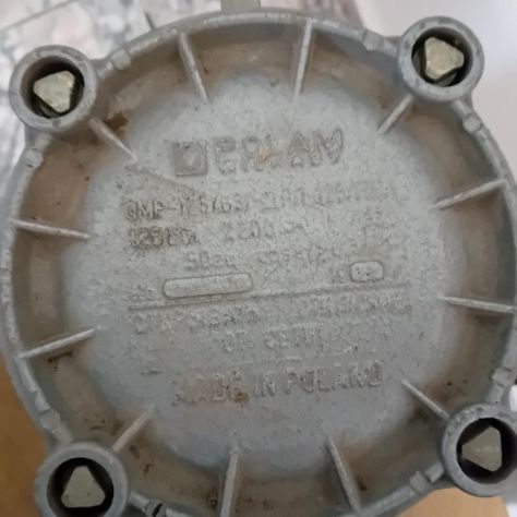 Lampada industriale anni 70 grande - Foto 5