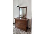 Cassettiera in legno con specchiera 131x97 cm - perfetto stato