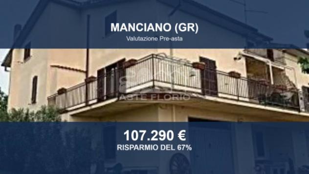 Immobile in asta di 312 m² con più di 5 locali e box auto in vendita a Manciano