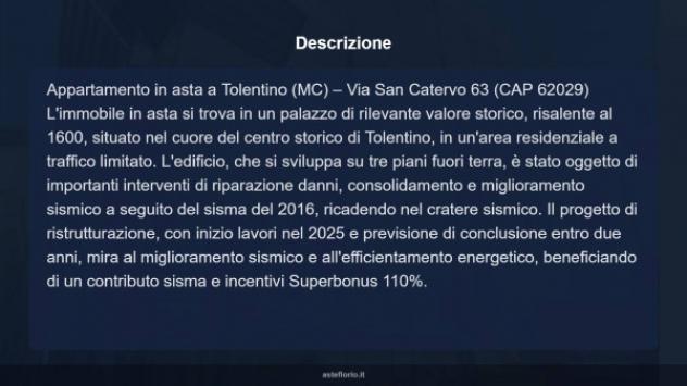 Immobile in asta di 192 m² in vendita a Tolentino - Foto 16