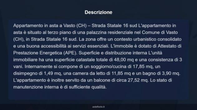 Immobile in asta di 48 m² in vendita a Vasto - Foto 10