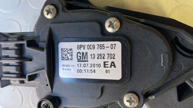 Pedale acceleratore Chevrolet Cruze del 2010 (13252702) - Foto 3