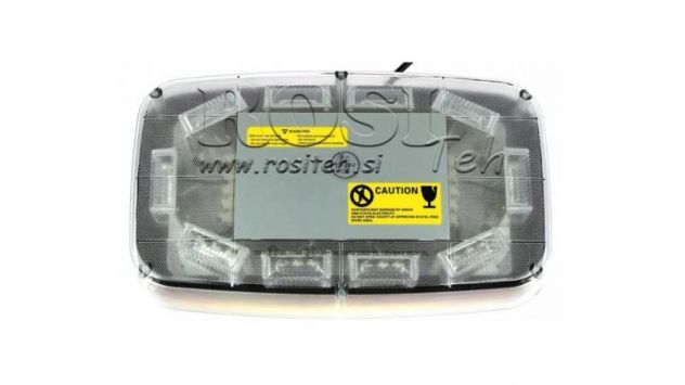 -LUCE STROBOSCOPICA MAGNETICA A LED ROTANTE 20 LED - Foto 2
