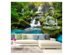 Fotomurale Adesivo Con Buddha Nella Cascata Arredalacasa