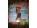 UN VINILE COME NUOVO,OGGI RARO,33 GIRI,COMPLETO:"WEEKEND"(1985)VERSIONI ORIGINAL