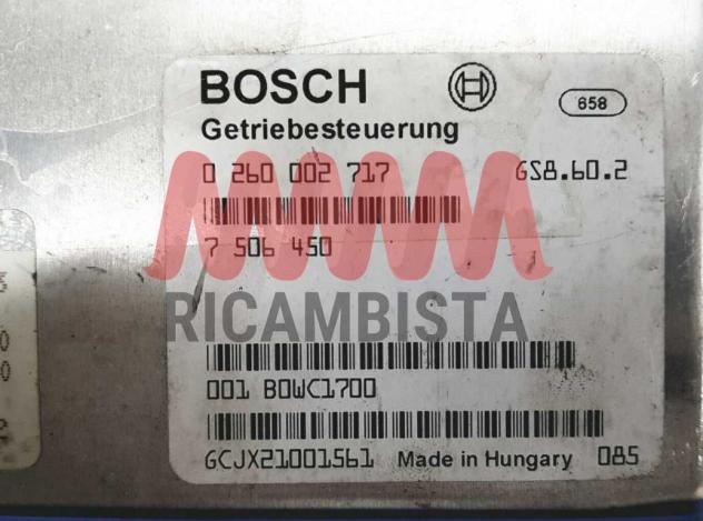 0260002717 BMW X5 E53 centralina cambio Bosch - Foto 3
