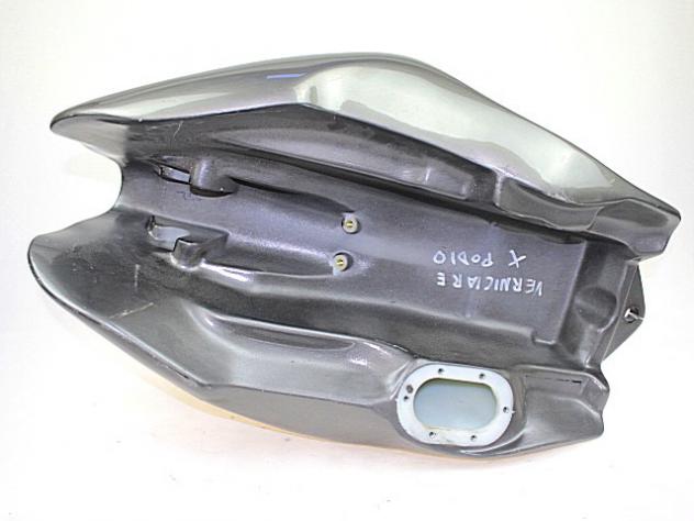 SERBATOIO MOTO GUZZI V11 2001 - 2006 GU89000493 FUEL TANK STRISCIATO DA RIVERNICIARE - Foto 8