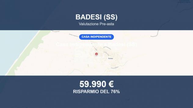 Immobile in asta di 228 m² in vendita a Badesi