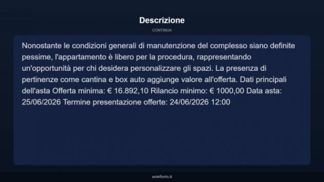 Immobile in asta di 160 m², box auto in vendita a Messina - Foto 13