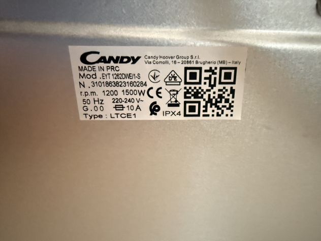 Lavatrice Candy carica dall'alto - Foto 2