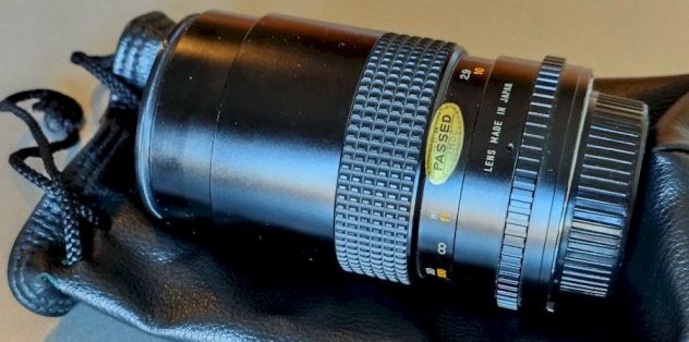 TELEOBIETTIVO MF 200mm compatto per NIKON F, AI, mirrorless (Tokina S F/3,8) - Foto 6