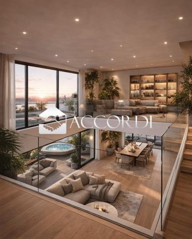 RIF.LLM18 - ATTICO SU DUE LIVELLI CON AMPIA TERRAZZA IN ZONA SIGNORILE MONTEGROTTO - Foto 11