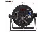 kit completo da 4 PAR LED SHEHDS professionali da 18x18W RGBW, NUOVI, mai usati