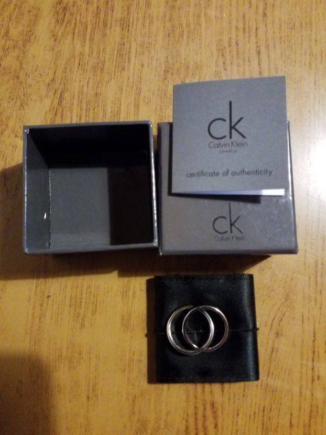 Anello Pendente Kalvin Klein unisex acciaio - Foto 3
