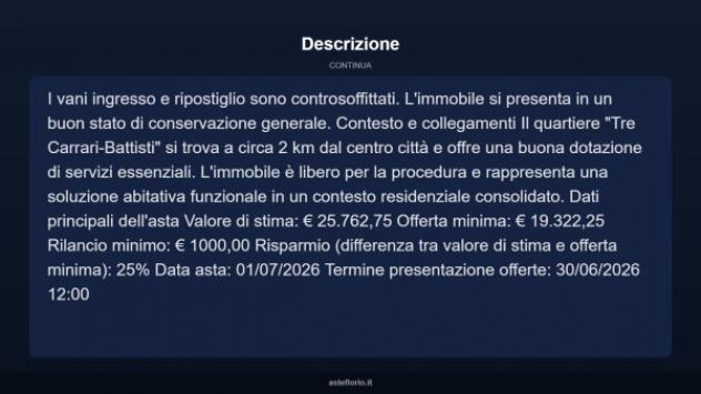 Immobile in asta di 75 m² in vendita a Taranto - Foto 13