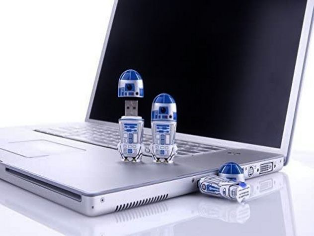 USB MEMORY STICK STAR WARS R2-D2 CHIAVETTA USB 8 GB - Foto 2