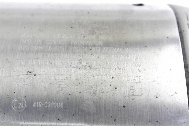 BMW K 1600 GT 18127708302 MARMITTA SILENZIATORE DESTRA K48 10 - 16 RIGHT MUFFLER 18127723444 PICCOLA AMMACCATURA - Foto 7