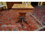 Antico tavolino da gioco/lavoro stile inglese regency