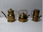 piccoli ninnoli vintage in ottone - caffettiere antiche