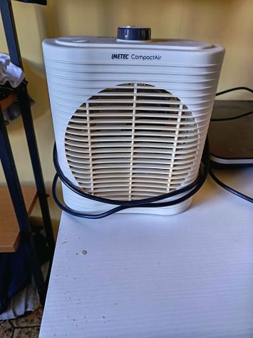 Imetec Compact Air, Termoventilatore piccolo e potente, Stufetta Elettrica, 2000 - Foto 2