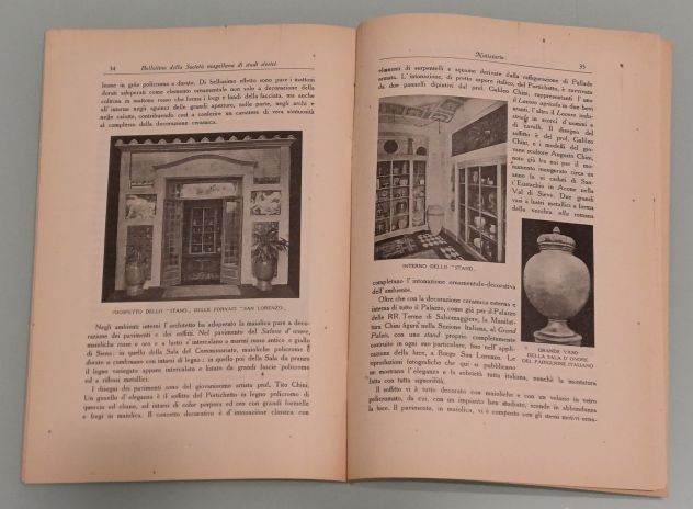 Tre numeri del "Bollettino della Società Mugellana di Studi Storici", 1923-30. - Foto 5
