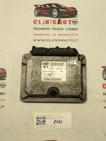 CENTRALINA MOTORE FIAT Multipla 2° Serie 55195166 IAW4EFG3 182B6000 gas 1596 (04)