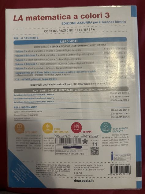 La matematica a colori 3 (Dea scuola). - Foto 4