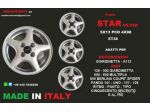 CERCHI STAR 5X13  4x98 A112 Abarth fiat panda