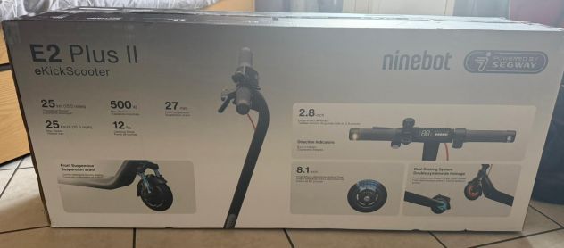 Monopattino Elettrico NINEBOT E2 Plus II - Foto 10
