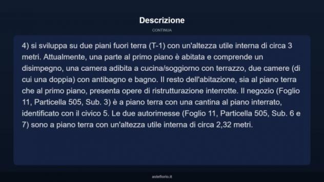 Immobile in asta di 270 m² con più di 5 locali e box auto doppio in vendita a Fabbrica Curone - Foto 17