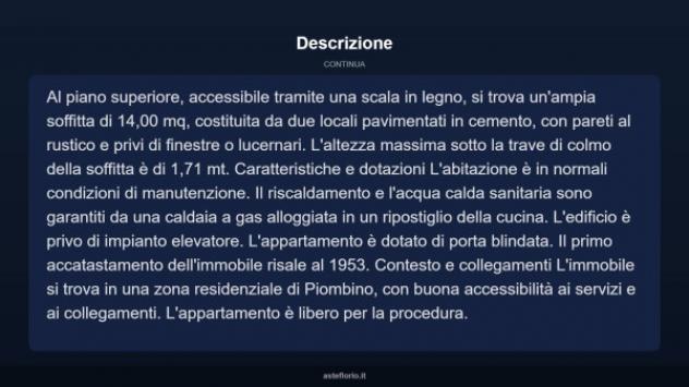 Immobile in asta di 108 m² in vendita a Piombino - Foto 5