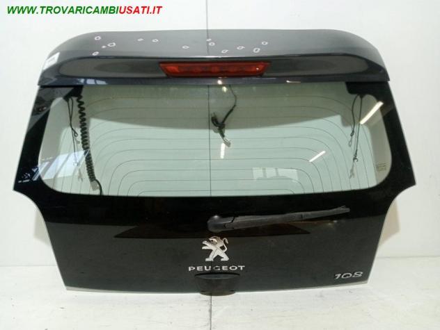 PORTELLO POST CON BULLINI GRANDINE SU SPOILER   999-U1559934 Carrozzeria  Lamierati esterni  Portello  Portello post. PEUGEOT - 108 - 2014