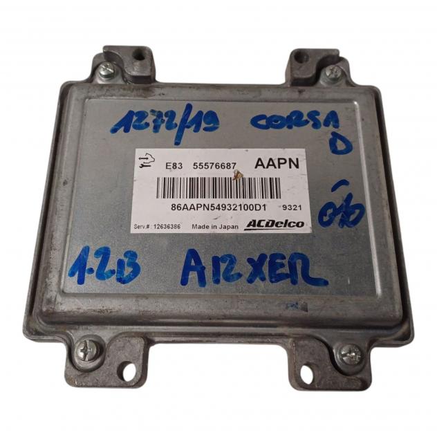 CENTRALINA MOTORE OPEL Corsa D 3P 1° Serie 55576687 A12XER diesel 1229 (06) - Foto 2