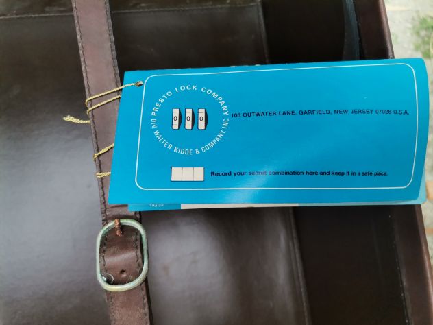 Valigia da viaggio della Lancia auto sportiva Bartolomei Set di accessori moda - Foto 5