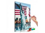Quadro Fai Da Te 40x60 Cm. Statua Della Libertà ARREDALACASA Spedizione Gratis