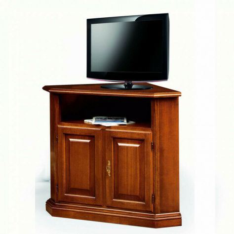 Porta TV ad Angolo 2 Ante 1 Vano Giorno Arte Povera cod 10304