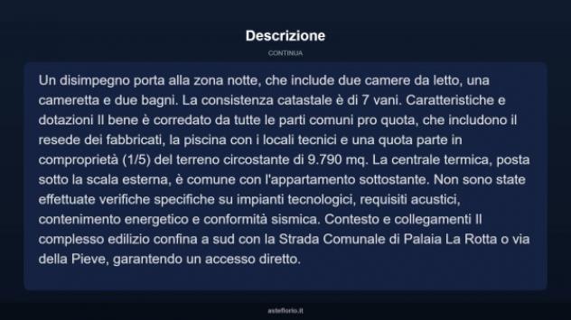 Immobile in asta di 151 m² in vendita a Palaia - Foto 14