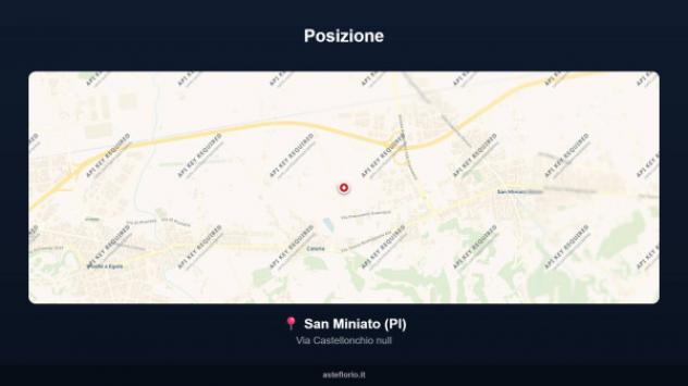 Immobile in asta di 2403 m² con più di 5 locali in vendita a San Miniato - Foto 3