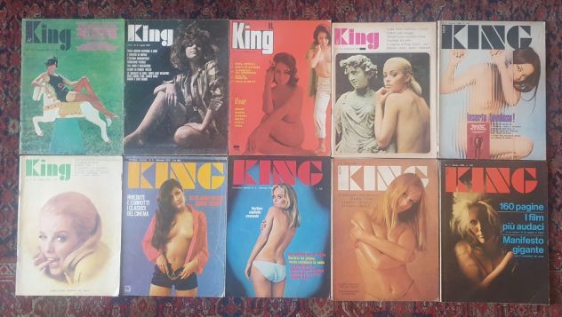 Lotto 10 King anni '60 '70 da collezione