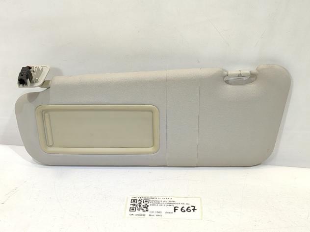 PARASOLE ALETTA ANTERIORE SX MAZDA 3 Berlina Serie BBP369320B75 Y642 (0913) - Foto 4