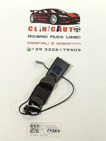 AGGANCIO CINTURA DI SICUREZZA POSTERIORE OPEL Corsa E 3° Serie 13427737 B12XEL (15) - Foto 2