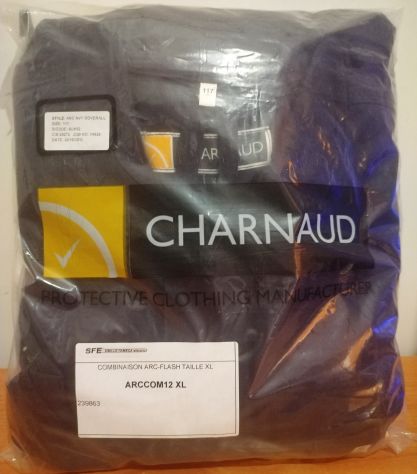 Tuta protettiva contro l'arco elettrico CHARNAUD SURVIVE-ARC cat 2 – tg XL - Foto 7