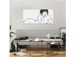 Quadro Valentina Crepax dipinto a mano pop art