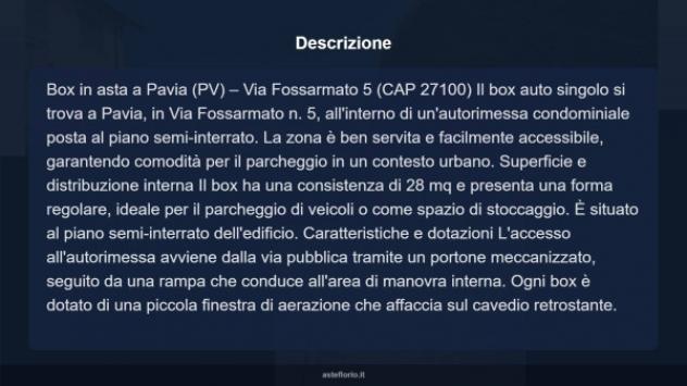 Immobile in asta di 28 m² in vendita a Pavia - Foto 9