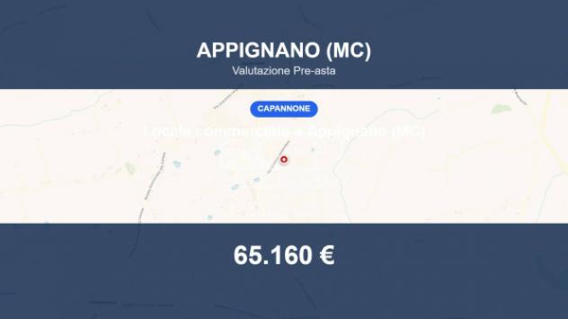 Immobile in asta di 757 m² in vendita a Appignano