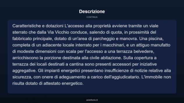 Immobile in asta di 509 m² con più di 5 locali in vendita a Crespina e Lorenzana - Foto 12
