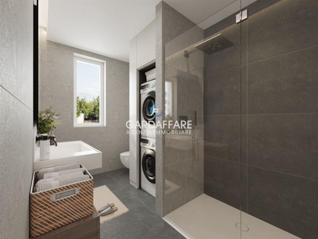 Nuovo bilocale con giardino privato e vista lago - Foto 6