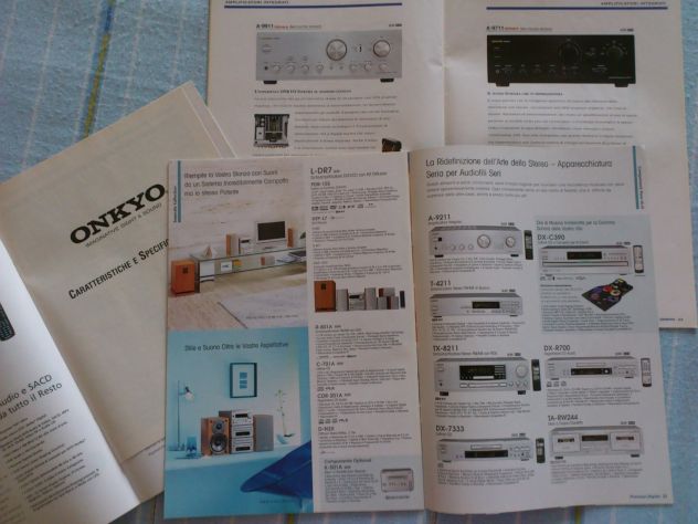 ONKYO cataloghi completi Hi Fi - Hi End - Foto 2