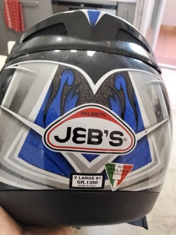 GIACCA MOTO ALPINESTARS GORE-TEX TAGLIA XL E CASCO JEB'S ENTRAMBI NUOVI - Foto 9