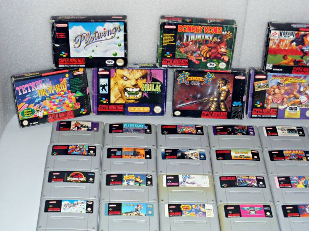 Cartucce / giochi Super Nintendo SNES (TESTATE) Boxate e loose - Foto 6